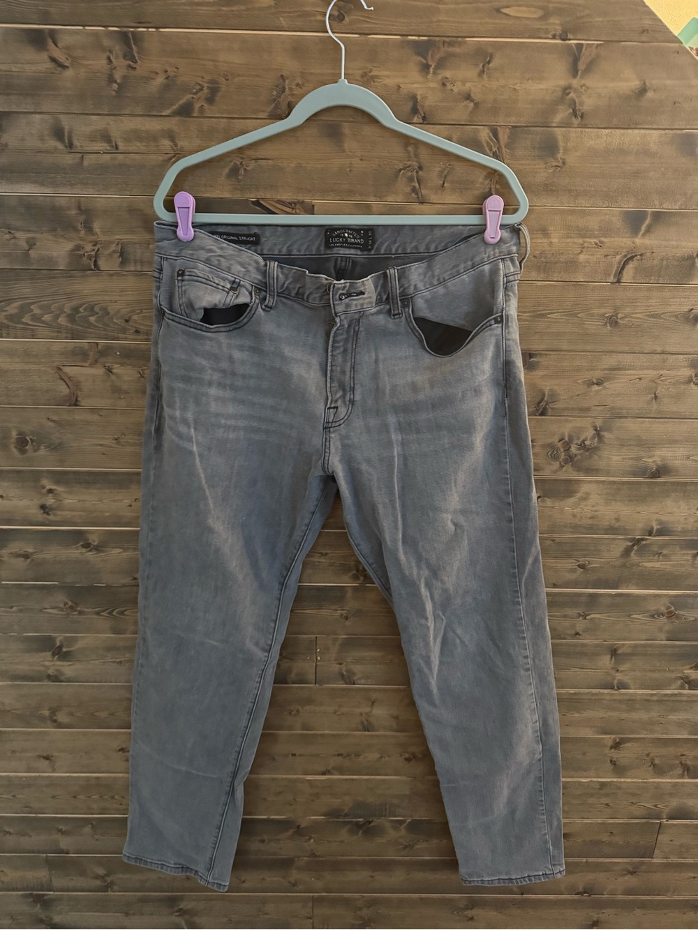 Men's Lucky Brand Grey Jeans